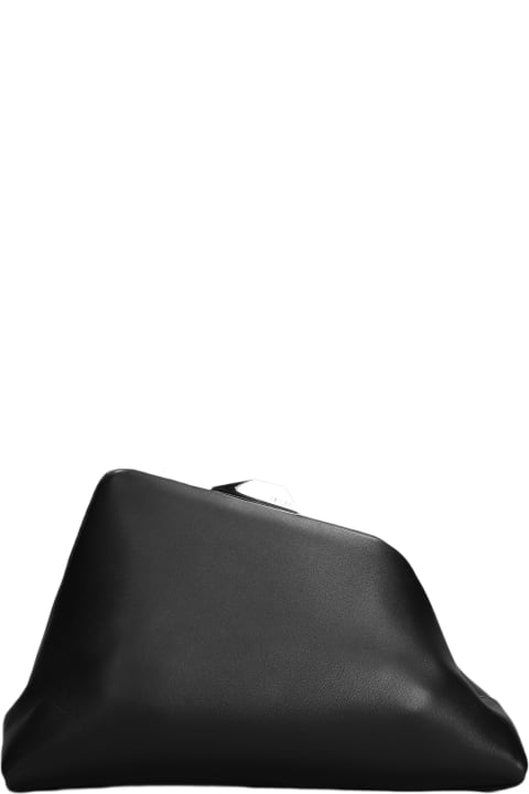 Clutches for Women The Attico Day Off Clutch In Black Leather