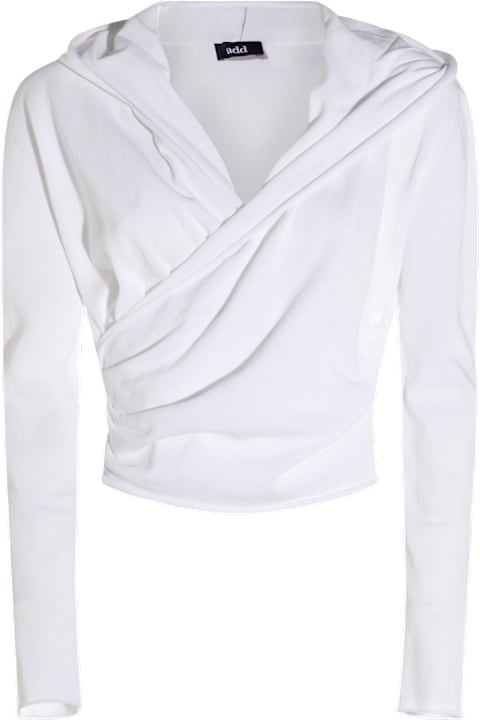 Add Clothing for Women Add White Cotton Knitwear