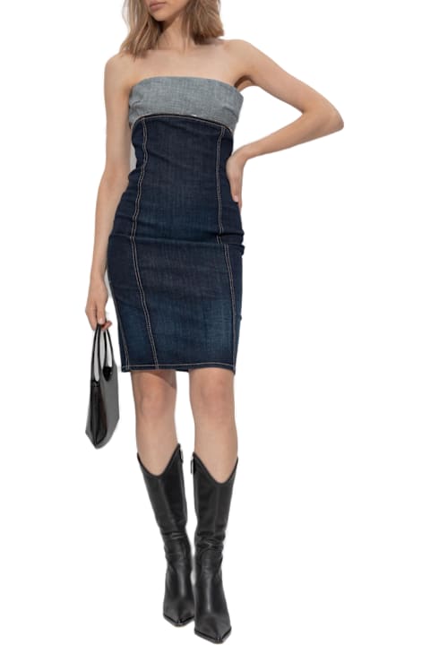 Dsquared2 Dresses for Women Dsquared2 Dsquared2 Denim Dress
