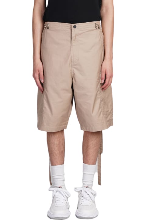 Maharishi Clothing for Men Maharishi Shorts In Beige Cotton