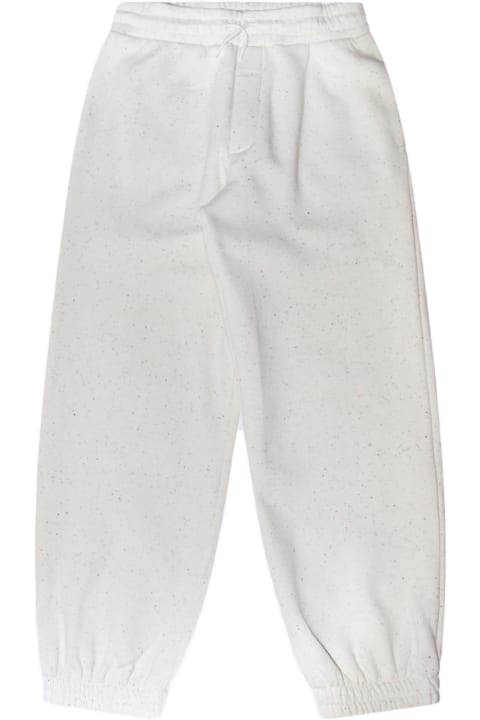 Kenzo Bottoms for Boys Kenzo Wicker Cotton Blend Track Pants