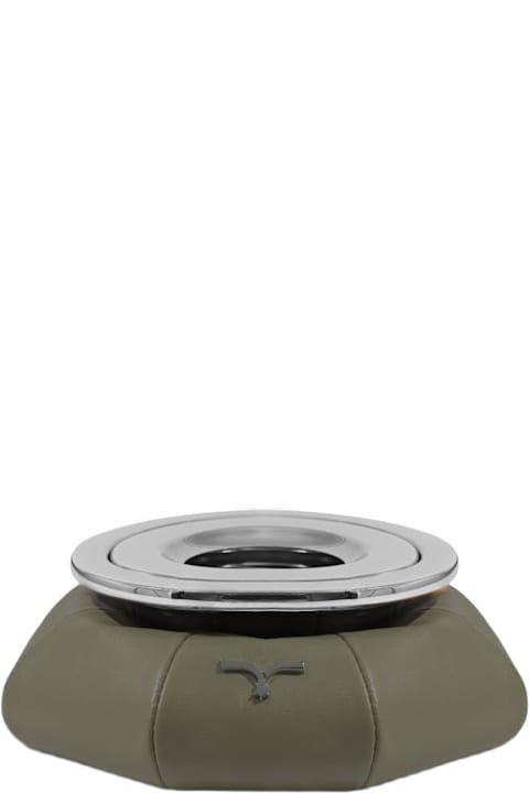 Larusmiani لـ أدوات منزلية Larusmiani Leather Boat Ashtray 