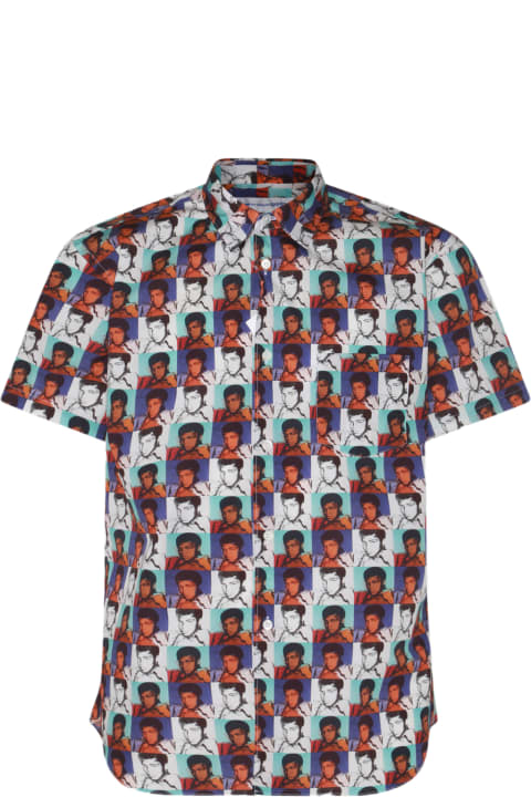 Shirts for Men Comme des Garçons Multicolor Cotton Shirt