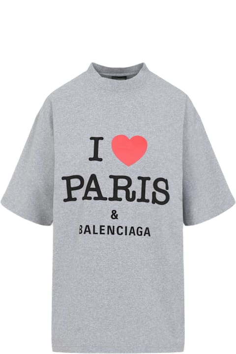 Balenciaga Topwear for Women Balenciaga 'i Love Paris' T-shirt
