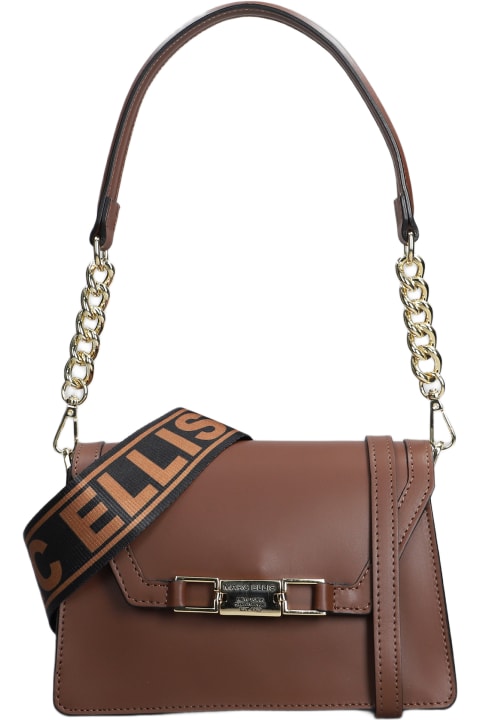 Marc Ellis for Women Marc Ellis Kourtney M Jackie Shoulder Bag In Brown Leather