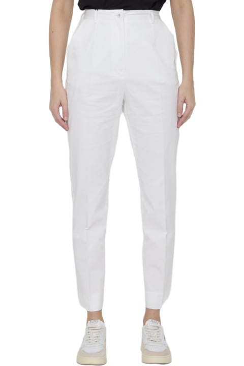 Dolce & Gabbana Pants & Shorts for Women Dolce & Gabbana Cotton Pants