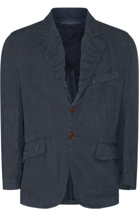 Vivienne Westwood Coats & Jackets for Men Vivienne Westwood Blue Linen Blazer