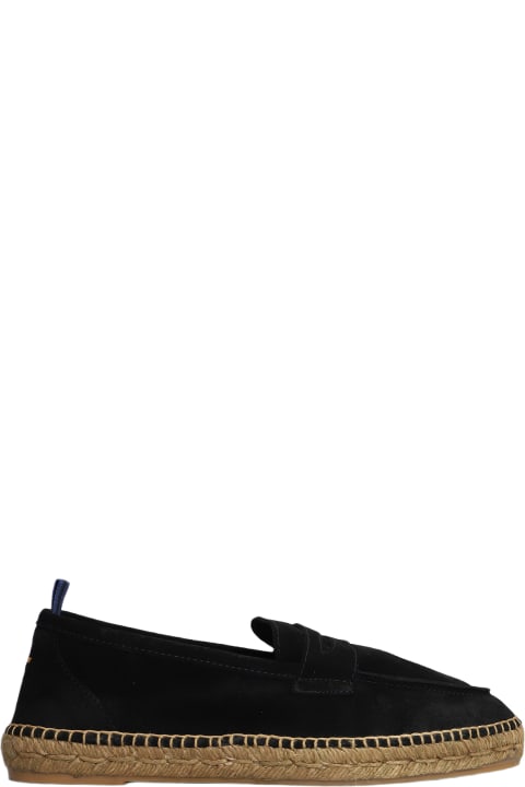 Other Shoes for Men Castañer Nacho T-186 Espadrilles In Black Suede