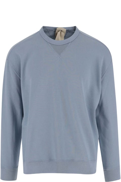 Ten C Fleeces & Tracksuits for Men Ten C Cotton Sweatshirt With Appliqué