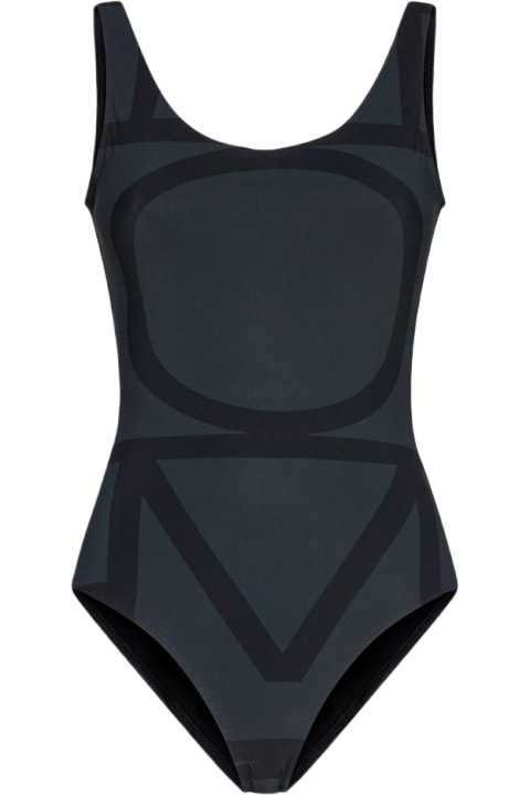 Swimwear for Women Totême Monogram Print Swimsuit