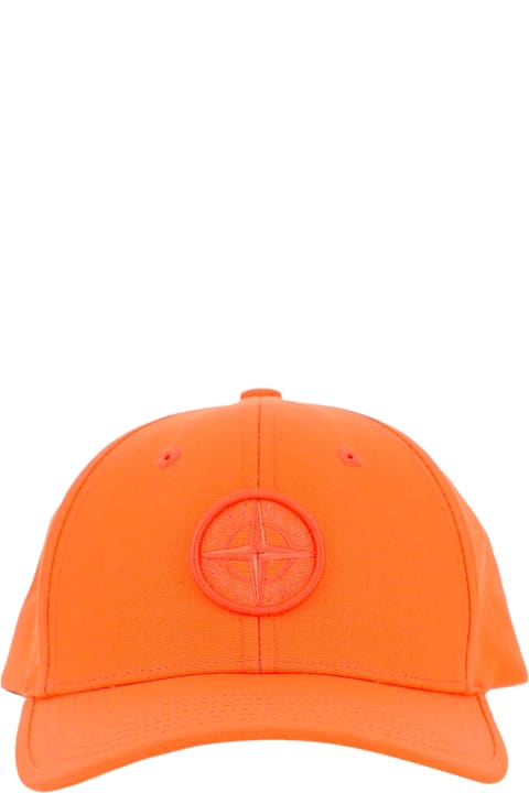 Accessories & Gifts for Boys Stone Island Junior Cotton Canvas Baseball Cap
