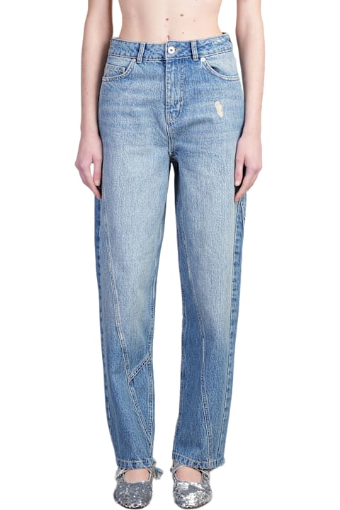 HALFBOY Clothing for Women HALFBOY Jeans In Blue Denim