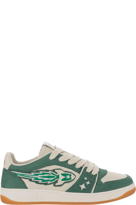 Enterprise Japan for Men Enterprise Japan Leather Rocket Sneakers