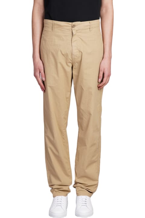 Aspesi Pants for Men Aspesi Pantalone Funzionale Pants In Beige Cotton