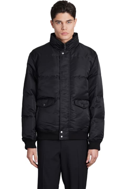Theory Clothing for Men Theory Puffer In Black Nylon