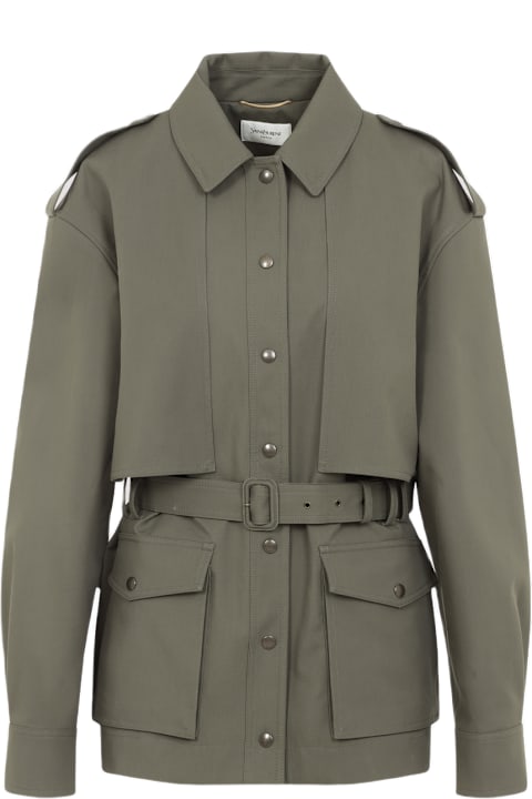 Saint Laurent Sahariana Jacket | italist