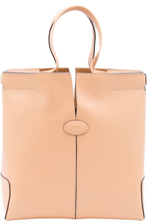 Homeware Tod's Light Pink Leather Totes