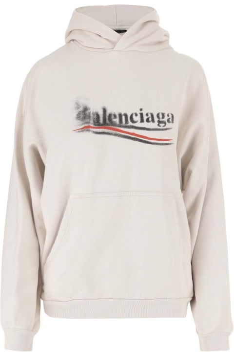 Balenciaga Clothing for Women Balenciaga Cotton Sweatshirt With Logo