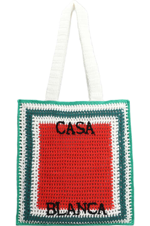 Casablanca Bags for Women Casablanca Tote In Multicolor Cotton