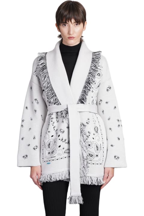 Alanui Coats & Jackets for Women Alanui Bandana Jacquard Cardi-coat