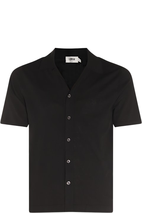 Altea Clothing for Men Altea Black Cotton Shirt