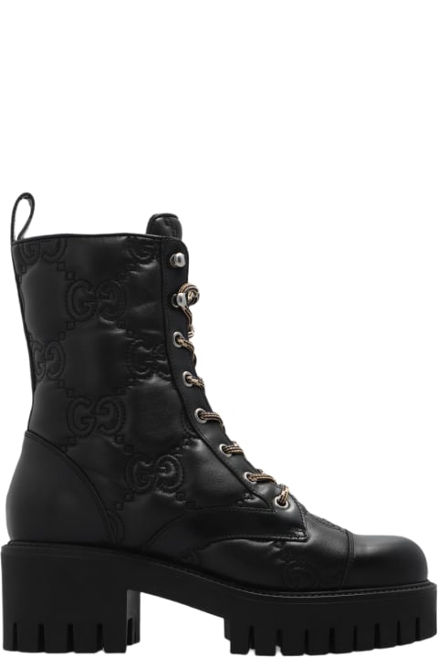 Gucci Boots for Women Gucci Leather Ankle Boots