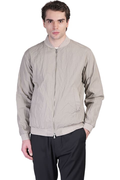 Barena for Women Barena Blus Bomber Jacket In Beige Cotton