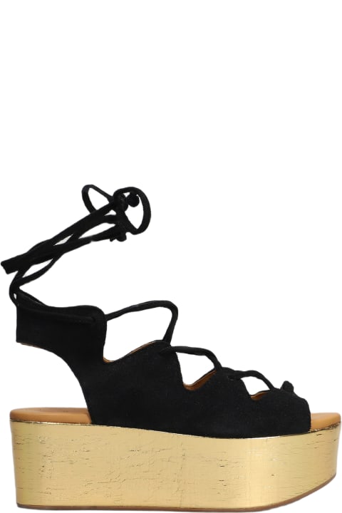 See by Chloé Shoes for Women See by Chloé Liana Wedges In Black Suede
