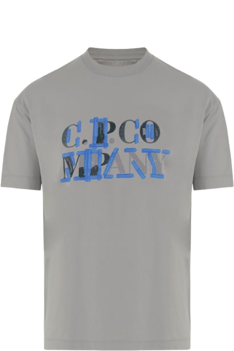 C.P. Company Topwear for Men C.P. Company Cotton T-shirt With Logo Print