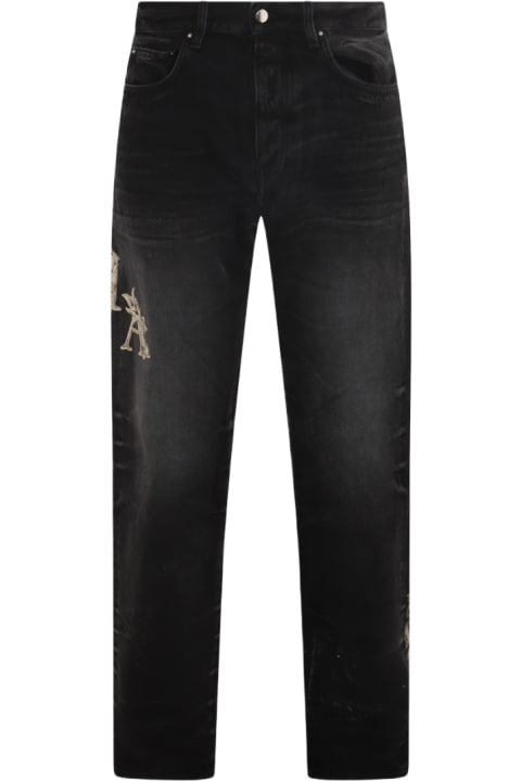 Fashion for Men AMIRI Black Cotton Denim Jeans