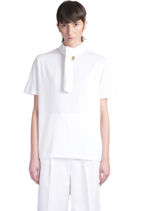 Givenchy Topwear for Women Givenchy T-shirt In White Cotton