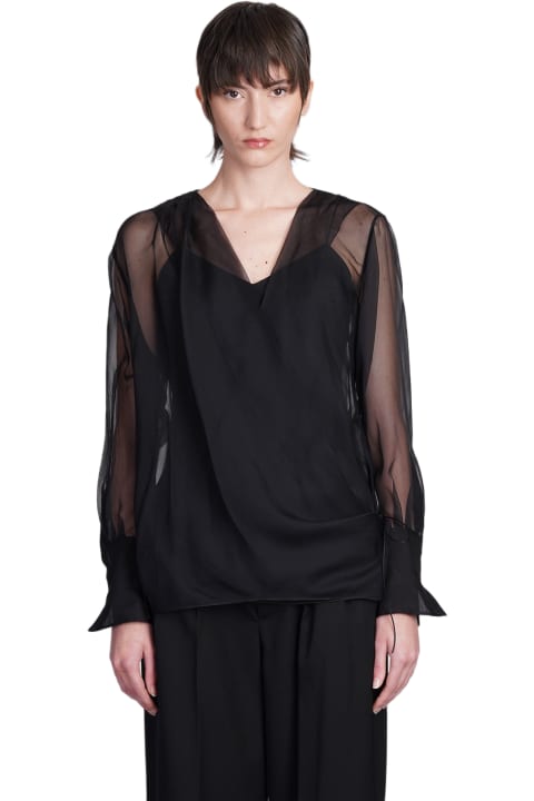 Givenchy Clothing for Women Givenchy Topwear In Black Silk