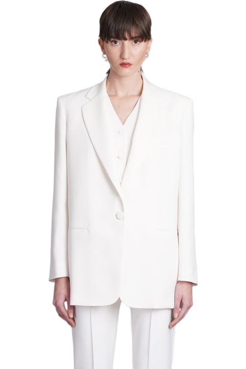 The Andamane Clothing for Women The Andamane Guia Blazer In Beige Polyester