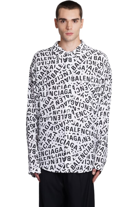 Balenciaga all discount over print hoodie