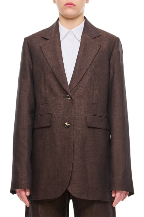 ウィメンズ Loeweのコート＆ジャケット Loewe Tailored Single Breasted Jacket