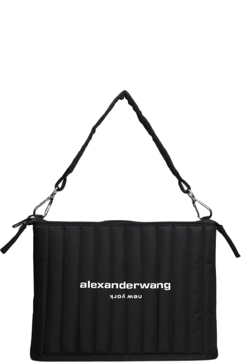 ウィメンズ Alexander Wangのショルダーバッグ Alexander Wang Elite Shoulder Bag In Black Polyester