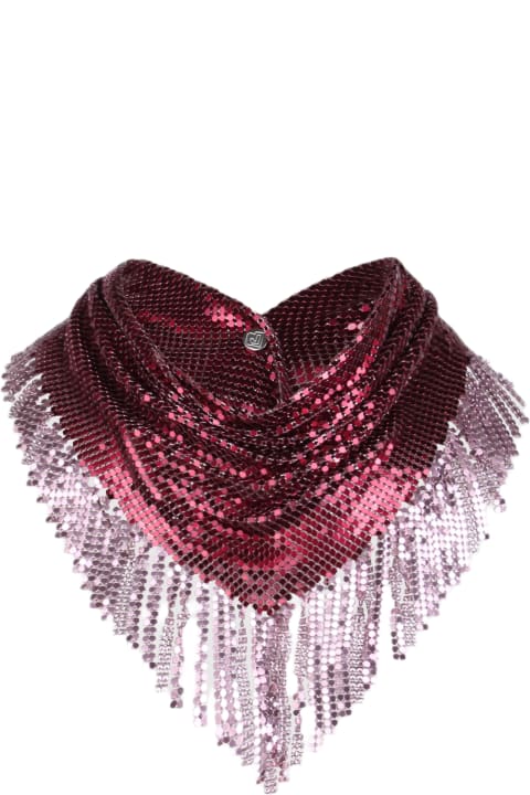 Paco Rabanne Scarves & Wraps for Women Paco Rabanne Rabanne Fringed Scarf