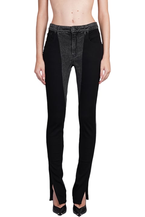 Mugler for Women Mugler Jeans In Black Cotton