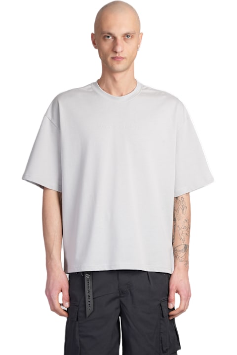 Alpha Industries الملابس لـ القسم الرجالي Alpha Industries Base T-shirt T-shirt In Grey Cotton