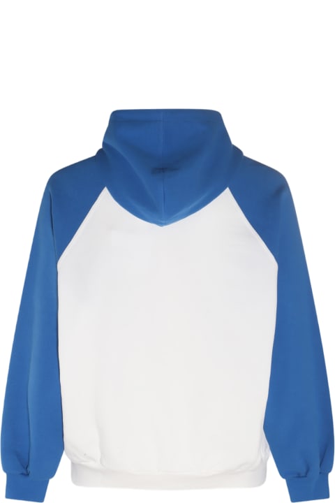 メンズ Sunneiのフリース＆ラウンジウェア Sunnei Dust And Blue Cotton Sweatshirt