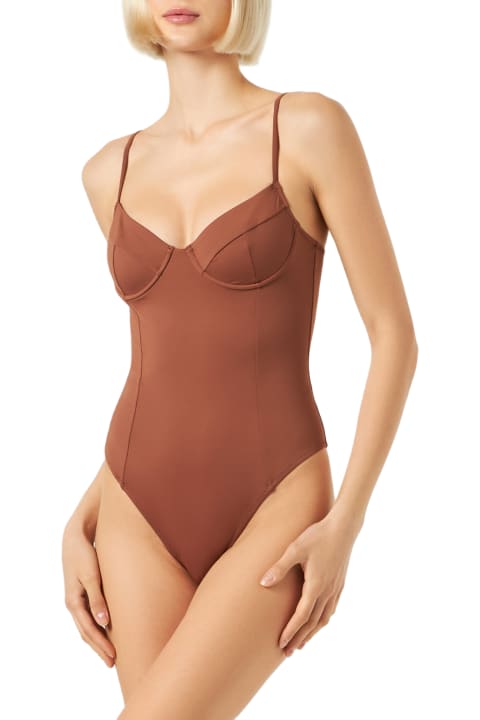 Homeware MC2 Saint Barth Woman Underwired One Piece Swimsuit
