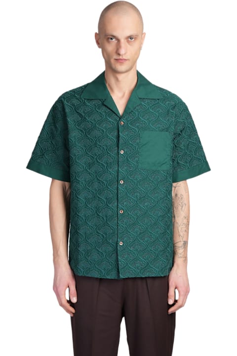 Drôle de Monsieur Clothing for Men Drôle de Monsieur Shirt In Green Cotton