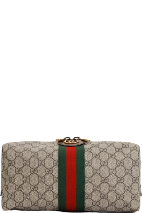 آخر صيحات الموضة من السيدات Gucci Gucci Ophidia Wash Bag