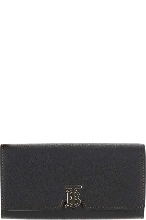 Fashion for Women Burberry Continental Tb Leather Wallet