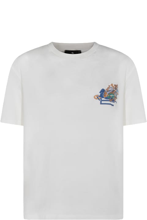 Homeware Etro White Cotton T-shirt