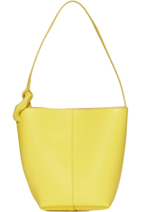 Fashion for Women J.W. Anderson Corner Leather Small Bucket Bag