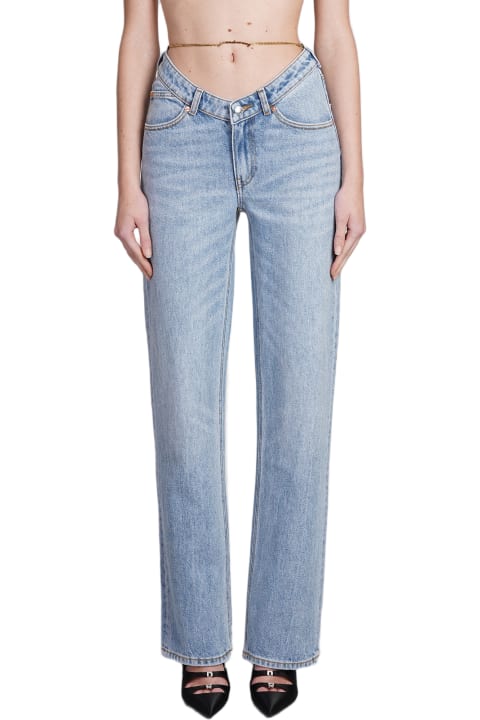 Jeans for Women Alexander Wang Jeans In Blue Cotton