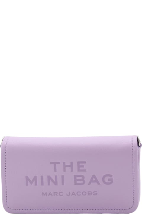 Marc Jacobs Wallets for Women Marc Jacobs Violet Leather The Leather Mini Bag