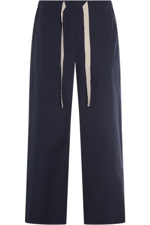 'S Max Mara for Women 'S Max Mara Blue Cotton Argento Pants