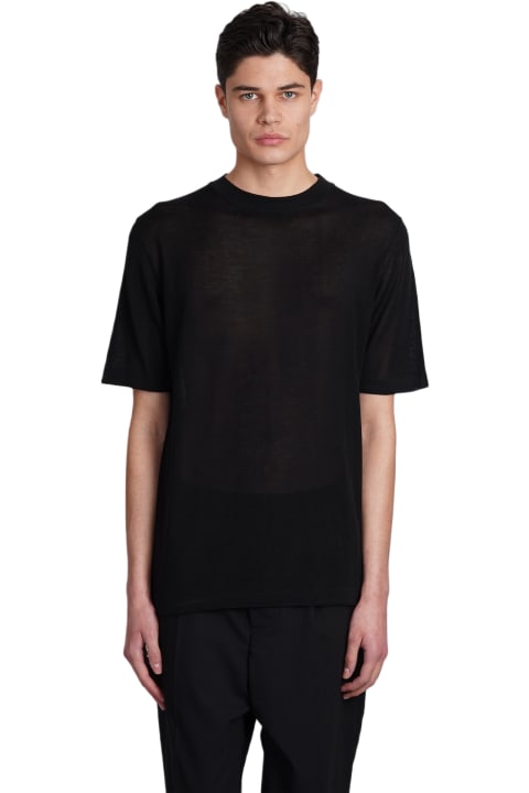 Mauro Grifoni Topwear for Men Mauro Grifoni T-shirt In Black Polyamide Polyester